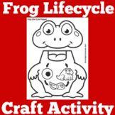 Frogs Frog Life Cycle | Worksheet Craft Activity Kindergar