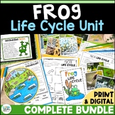 Life Cycle of a Frog Unit – Lessons, Craft, Activities, & 