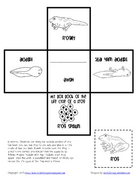 Frog Life Cycle Activities for Science and Reading ELA by Lil Country