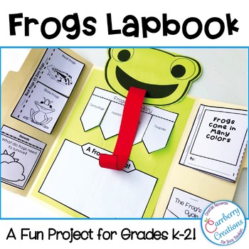 Preview of Frog Life Cycle Activity Lapbook