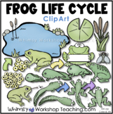 Frog Life Cycle Clip Art Whimsy Workshop Teaching