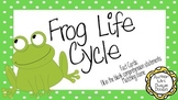 Frog Life Cycle - Comprehension Qs, Matching Game, Info Ca