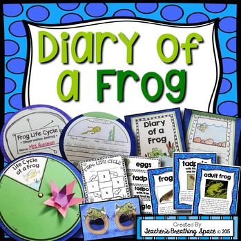 Preview of Frog Life Cycle | Diary of a Frog Writing Project & More | Exploring Perspective