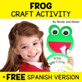 Frog Life Cycle Craft Activity + FREE Spanish
