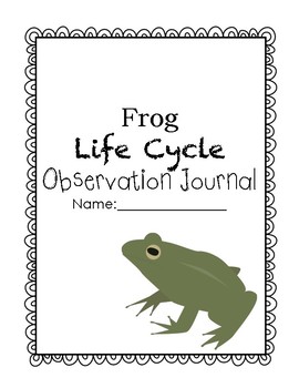 Preview of Frog Life Cycle Observation Journal
