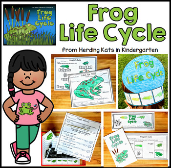 Preview of Frog Life Cycle Pack Including Observation Journal, Labeling Pages and More