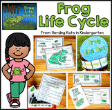 Frog Life Cycle Pack Including Observation Journal, Labeli