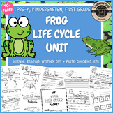 Frog Life Cycle Science Worksheets Frog PreK Kindergarten 