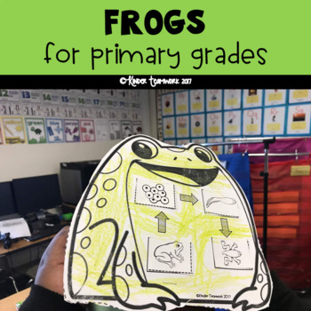 Preview of Frog Life Cycle and More for Primary Grades (Kindergarten and First Grade)