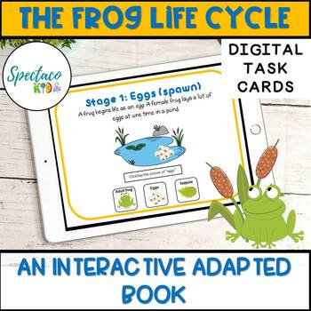 Preview of Frog Life Cycle spring science unit for Speech therapy