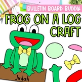 Frog On A Log Craft | Bulletin Board Buddies
