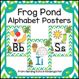 Frog Pond Alphabet Decor Posters