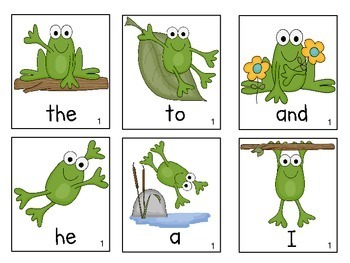 Frog Theme Sight Word Games by Herding Kats in Kindergarten | TpT