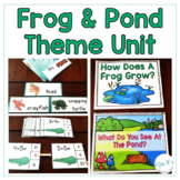 Frog & Pond Special Ed Theme Unit - Reading - Math - Langu