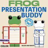 Frog Presentation Buddy Craft / Writing Activity | Leap Ye