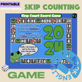 Frog Skip Count Board Game - Leap Year / Day Count by 4s  