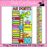 Frog Theme Accelerated Reader Chart - Editable