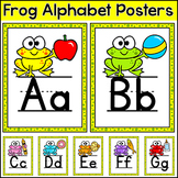 Frog Alphabet Posters - Editable