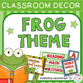 Frog Theme Classroom Decorations