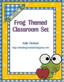 Frog Theme Classroom Pack