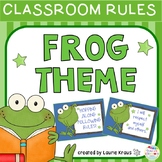 Frog Theme Classroom Rules