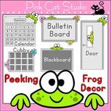 Frog Theme Cut-Outs Bulletin Board Decorations