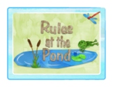 Frog Themed Classroom Rules