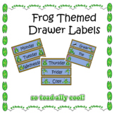 Frog Themed DrawerLabels
