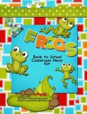 Frog Themed Kit~classroom printables