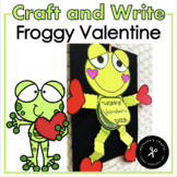 Frog Valentine Craft and Write