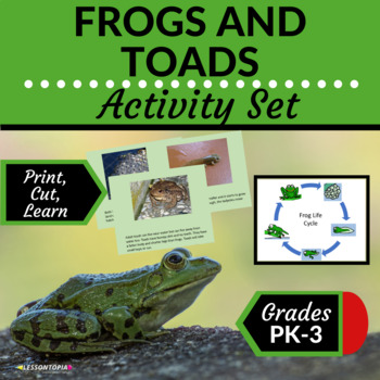 Preview of Frog and Toad Activities | Digital Activities