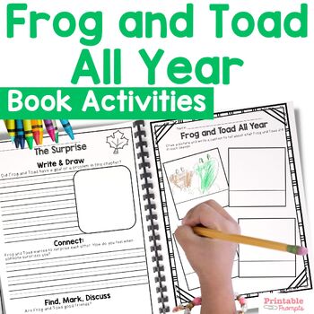 Preview of Frog and Toad All Year Book Study
