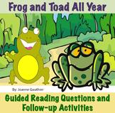 Frog and Toad All Year - Guided Reading Questions and Foll