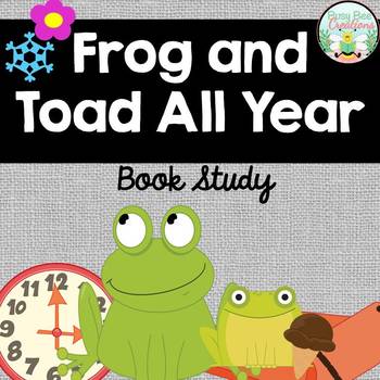 Preview of Frog and Toad All Year - Book Study