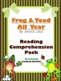 Frog and Toad All Year: Reading Comprehension Pack