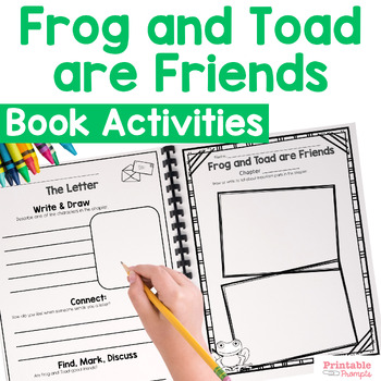 Preview of Frog and Toad Are Friends Book Study