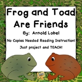 Frog and Toad Are Friends - Comprehension, Vocabulary, Writing, and No Prep!