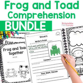 Preview of Frog and Toad Comprehension Bundle