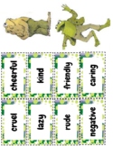 Frog and Toad Character Traits Game - Activity 2nd Grade -