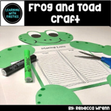 Frog and Toad Craft and Graphic Organizer