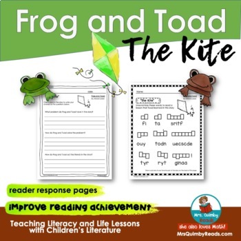 Preview of Frog and Toad | The Kite | 1st Grade ELA | Reading | Writing