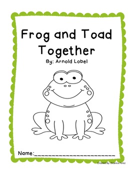 Preview of Frog and Toad Together Unit of Study