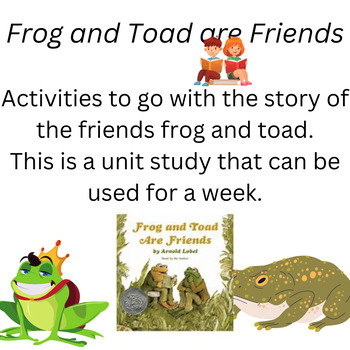 Preview of Frog and Toad are Friends
