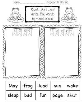 Frog And Toad Are Friends A Book Study And Activity Guide Tpt