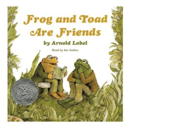 Preview of Frog and Toad are Friends Book Study