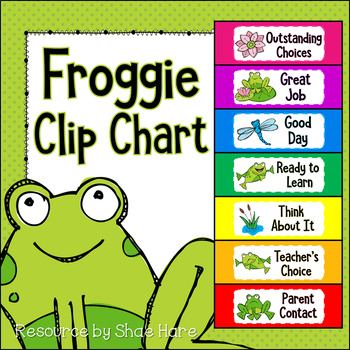 Frog Themed Behavior Chart