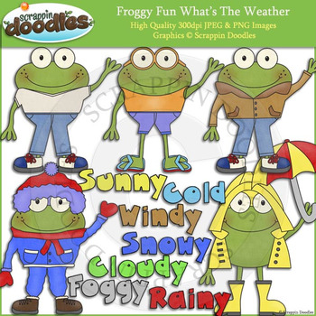 Preview of Froggy Fun What's The Weather