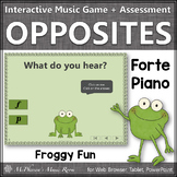 Forte Piano Music Opposites ~ Interactive Music Game + Ass