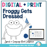 Froggy Gets Dressed: Dot and Go Book Companion (Black and White)