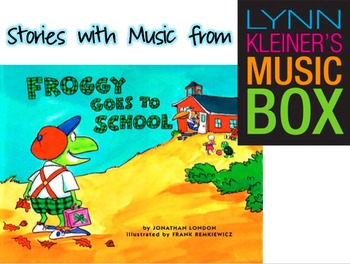Preview of Froggy Goes to School: Stories with Music
